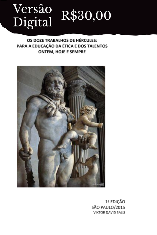 Os 12 Trabalhos de Hércules Versão Menor - Livro Físico