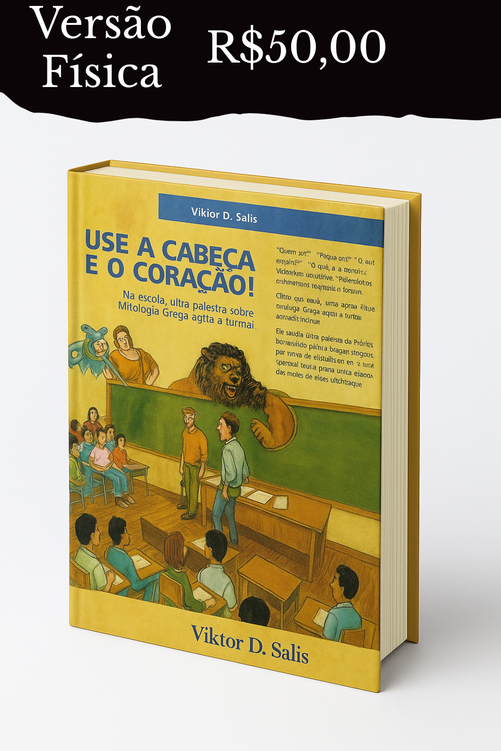 Use a cabeça e o Coração - Livro Físico