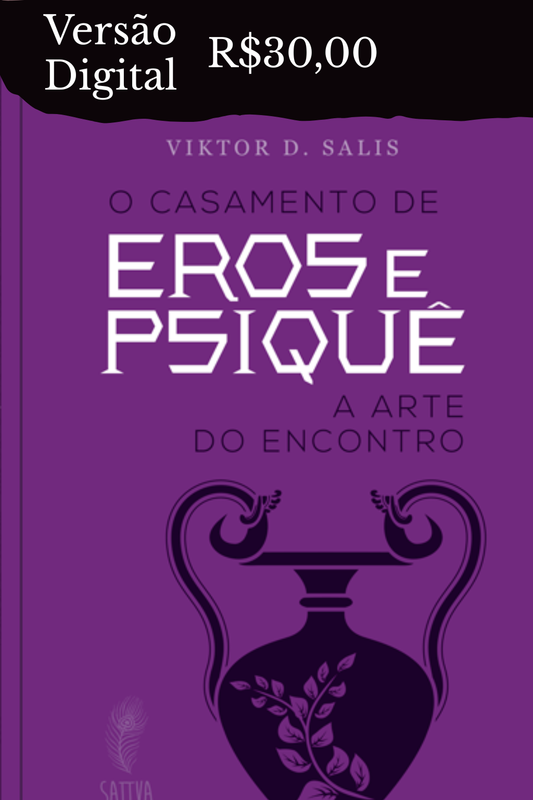 O casamento de Eros e Psiquê - Livro Físico